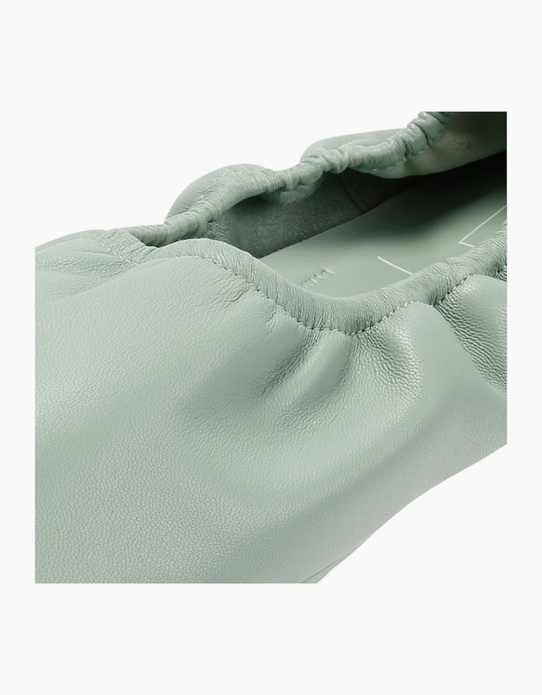 FitFlop DELICATO X PANTONE Poise Leather Ballerinas