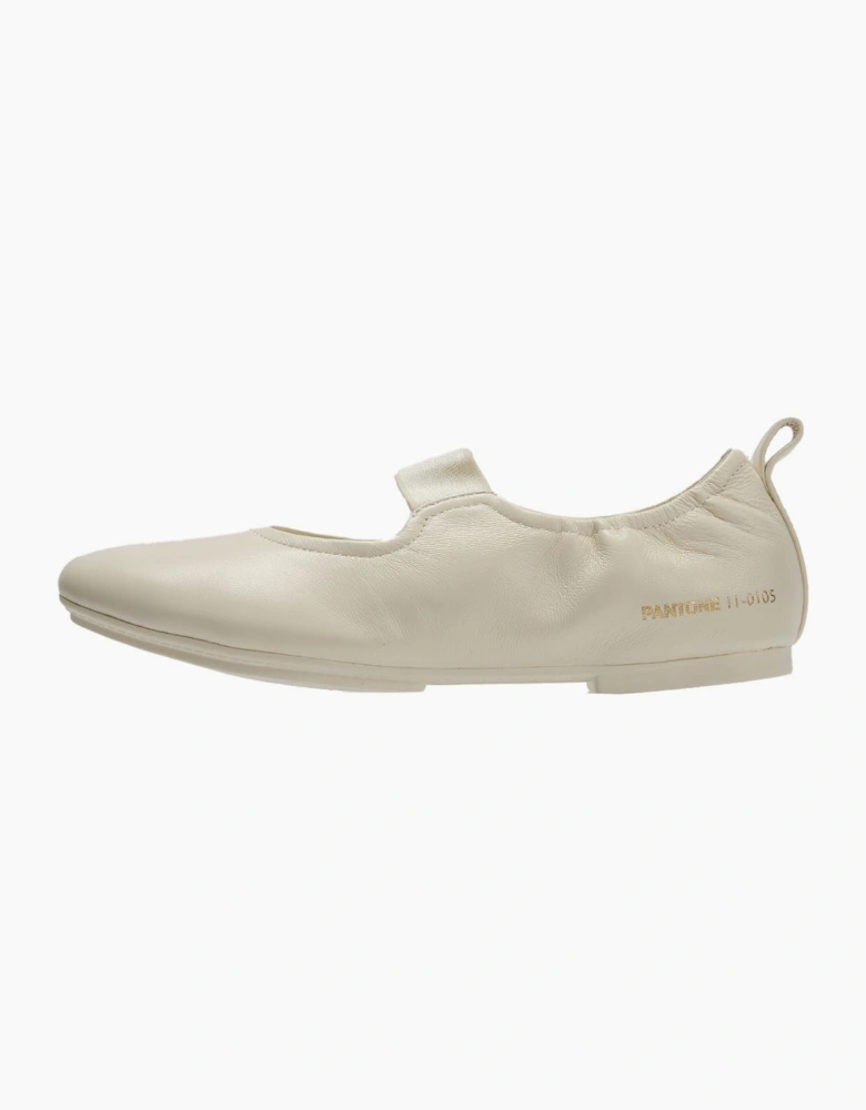 FitFlop DELICATO X PANTONE Poise Leather Mary-Janes