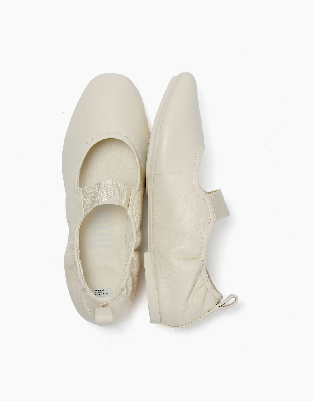 FitFlop DELICATO X PANTONE Poise Leather Mary-Janes