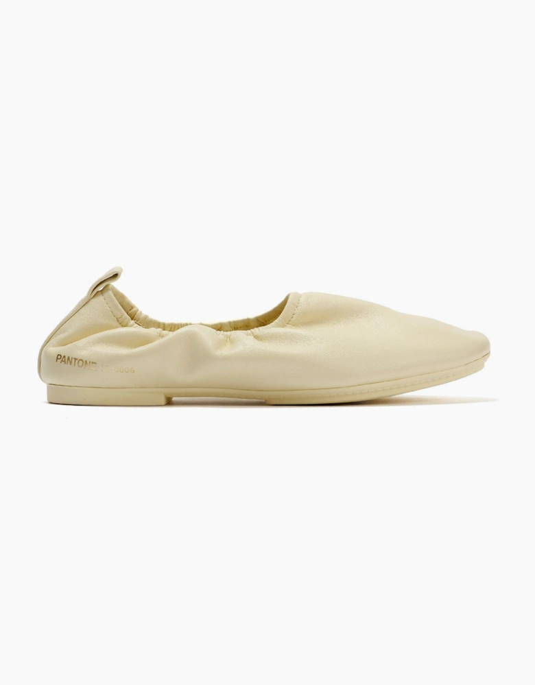 FitFlop DELICATO X PANTONE Poise Leather Ballerinas