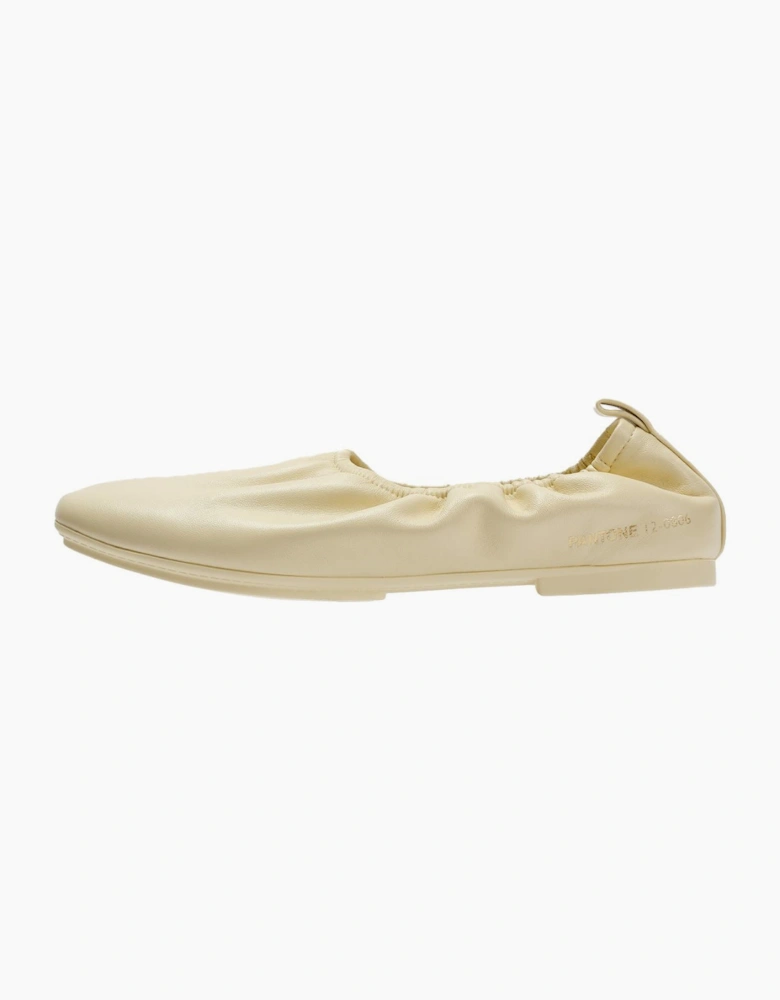 FitFlop DELICATO X PANTONE Poise Leather Ballerinas