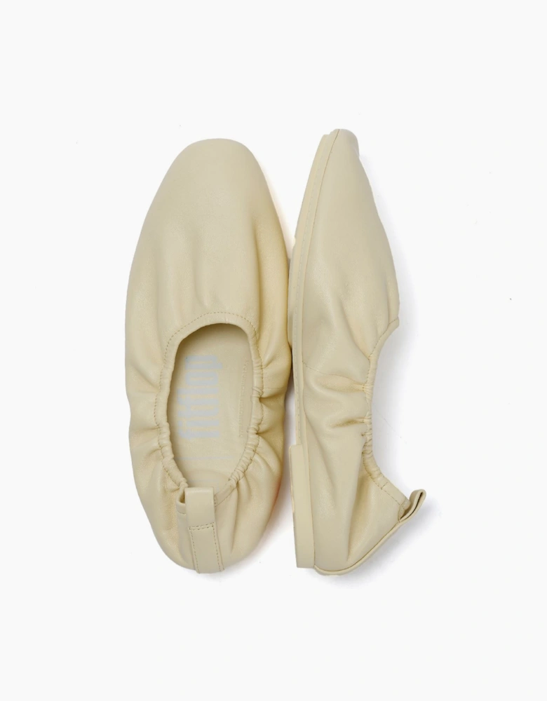 FitFlop DELICATO X PANTONE Poise Leather Ballerinas