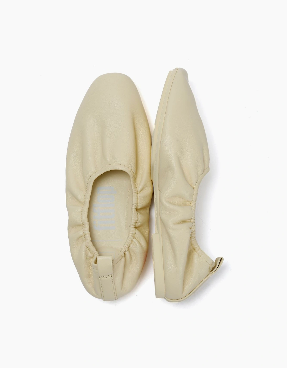 FitFlop DELICATO X PANTONE Poise Leather Ballerinas