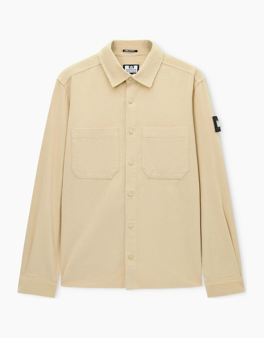 Weekend Offender Erding Cord shirt CALCIUM