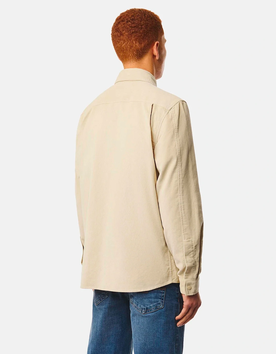 Weekend Offender Erding Cord shirt CALCIUM