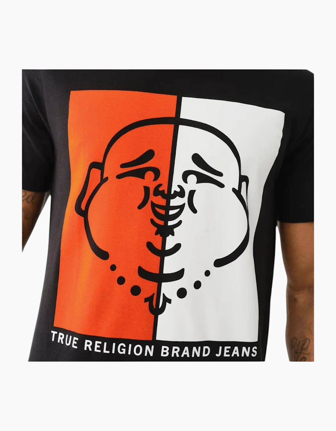 True Religion 108323 Mens Graphic T Shirts