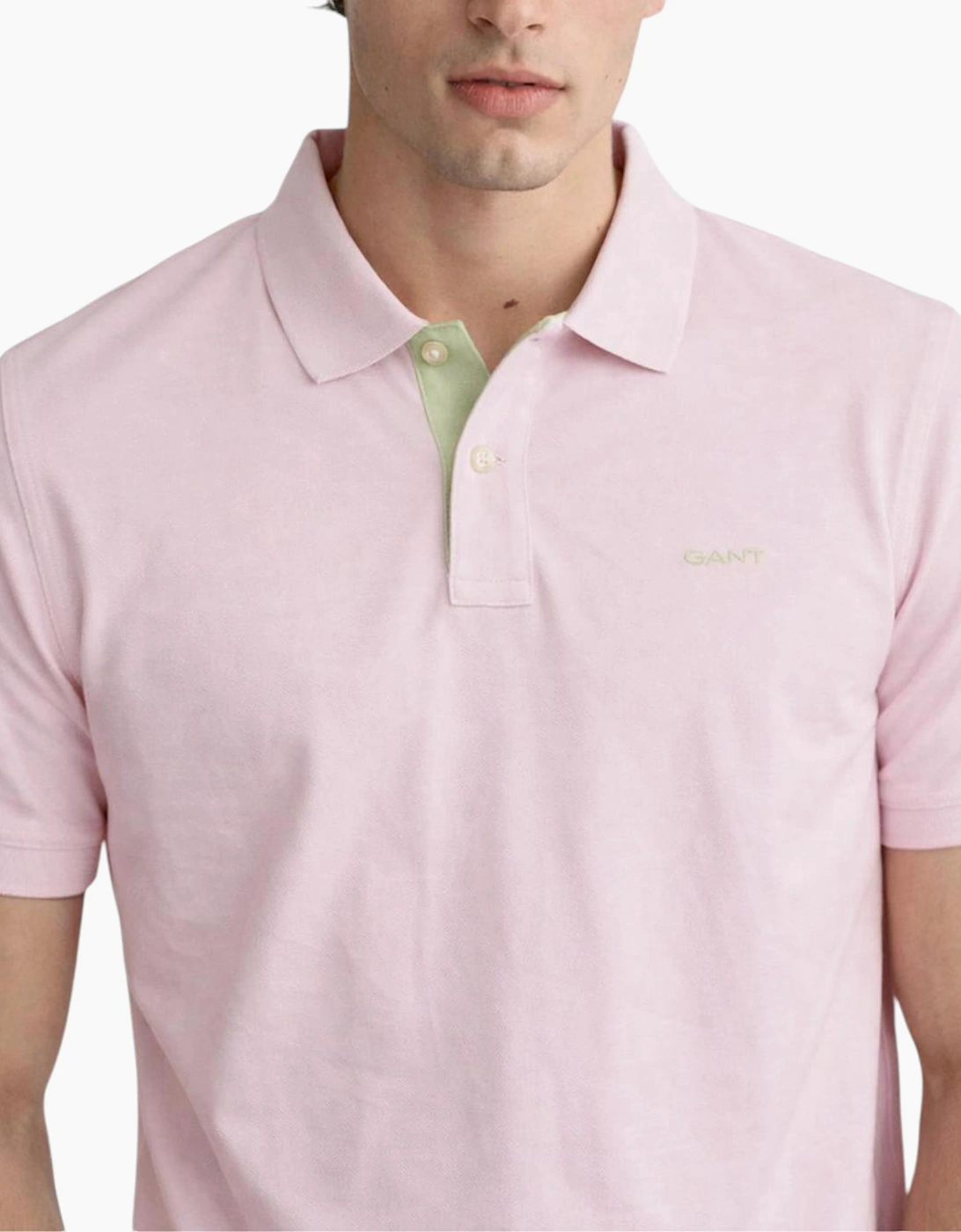 Gant Mens Polo Shirt Contrast Short Sleeve Summer Polo Cotton