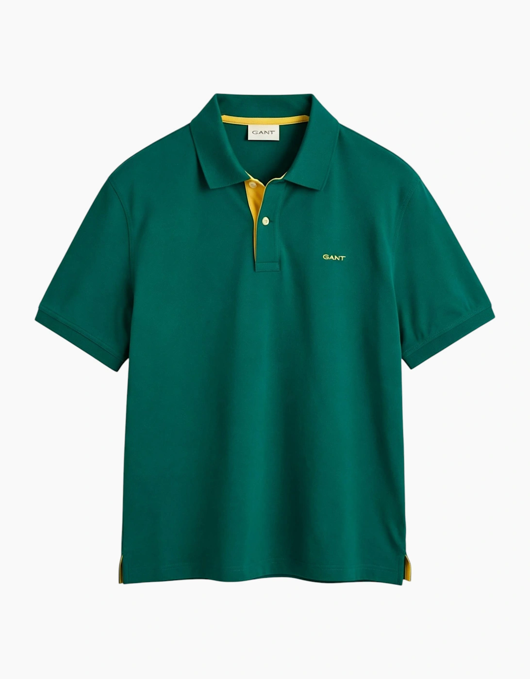 Gant Mens Polo Shirt Contrast Short Sleeve Summer Polo Cotton