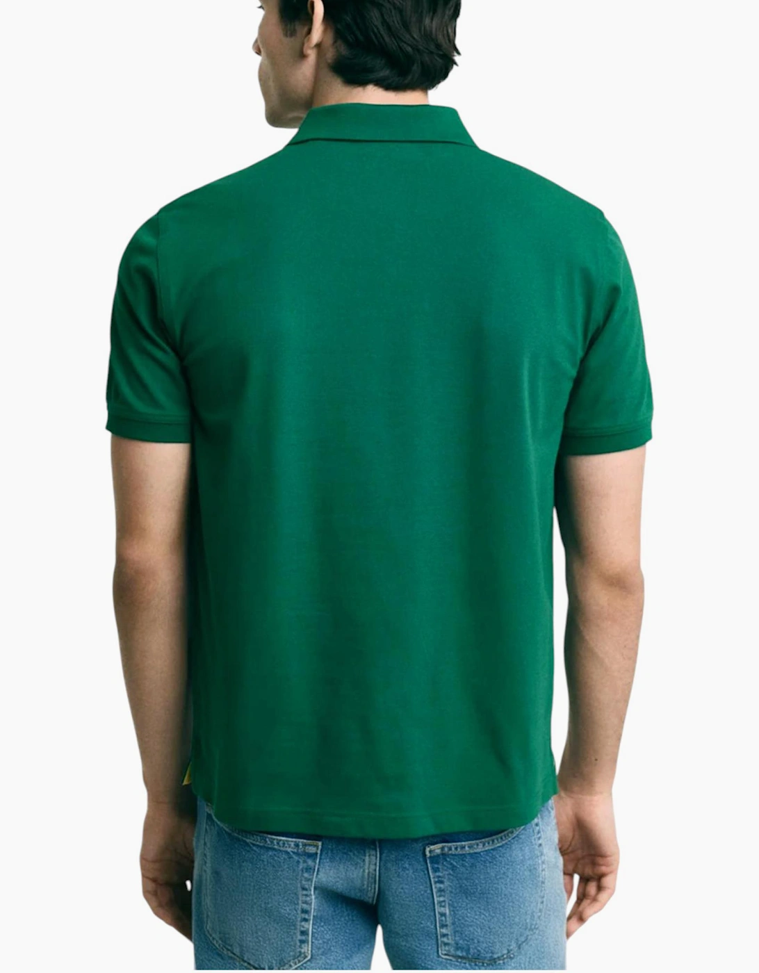 Gant Mens Polo Shirt Contrast Short Sleeve Summer Polo Cotton