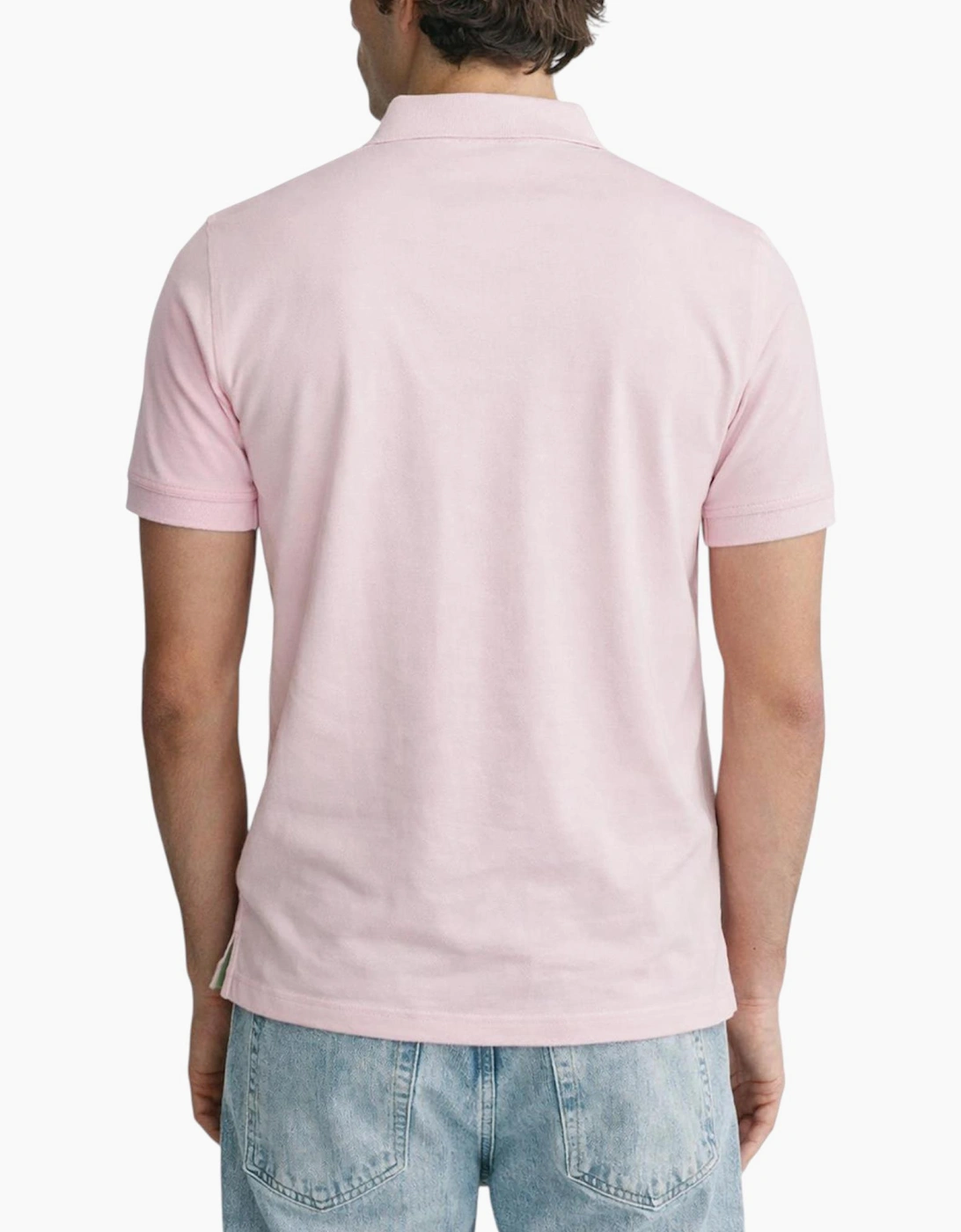 Gant Mens Polo Shirt Contrast Short Sleeve Summer Polo Cotton
