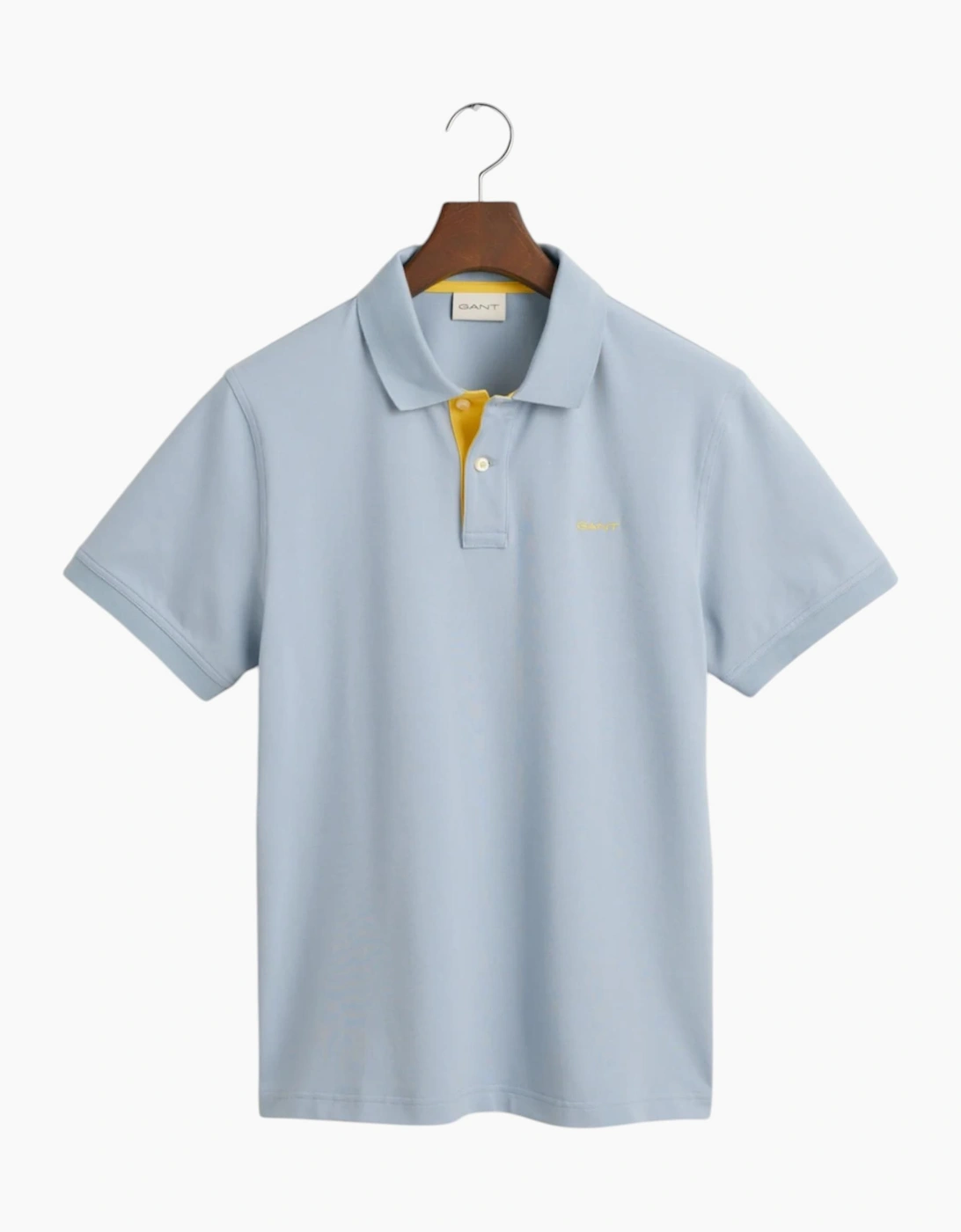 Gant Mens Polo Shirt Contrast Short Sleeve Summer Polo Cotton
