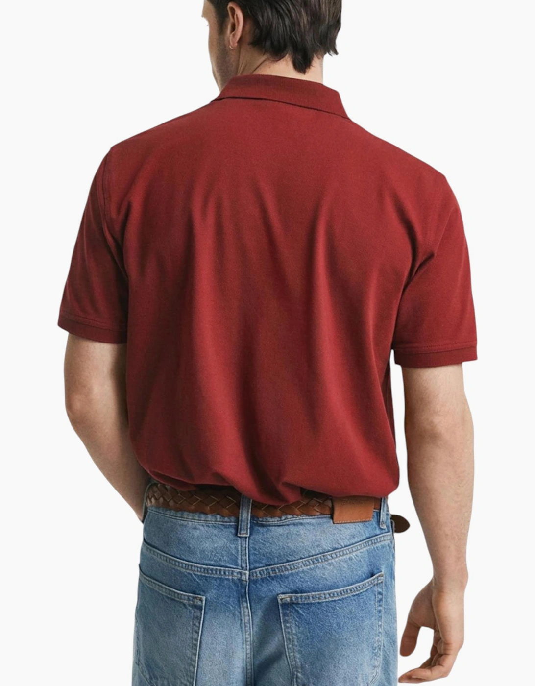 Gant Mens Polo Shirt Contrast Short Sleeve Summer Polo Cotton