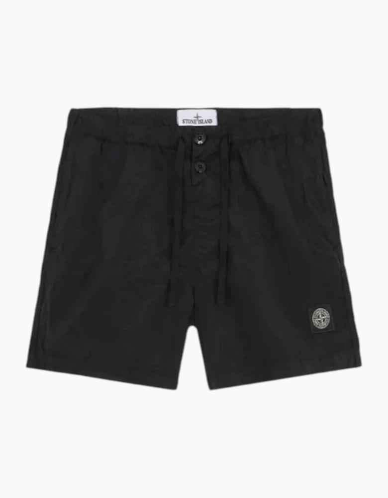 Stone Island Nylon Black Shorts