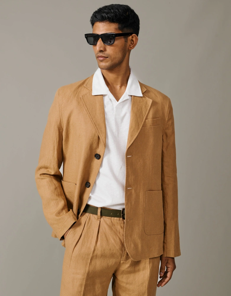 Belvedere Relaxed Linen Jacket