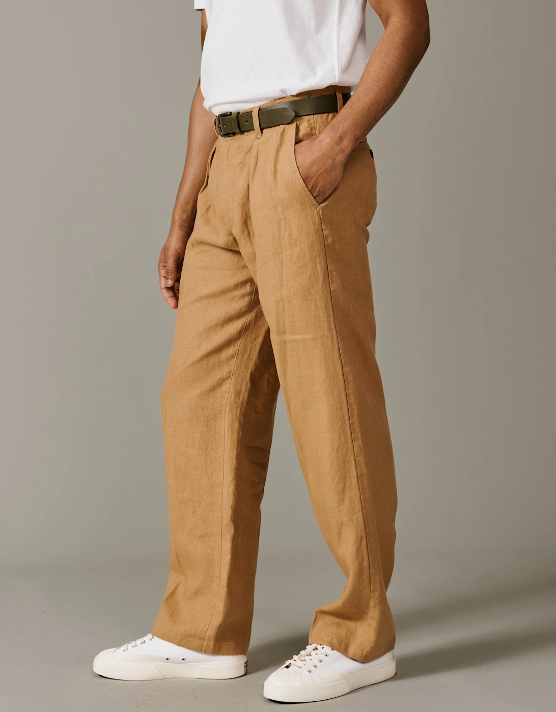 Belvedere Relaxed Linen Trouser