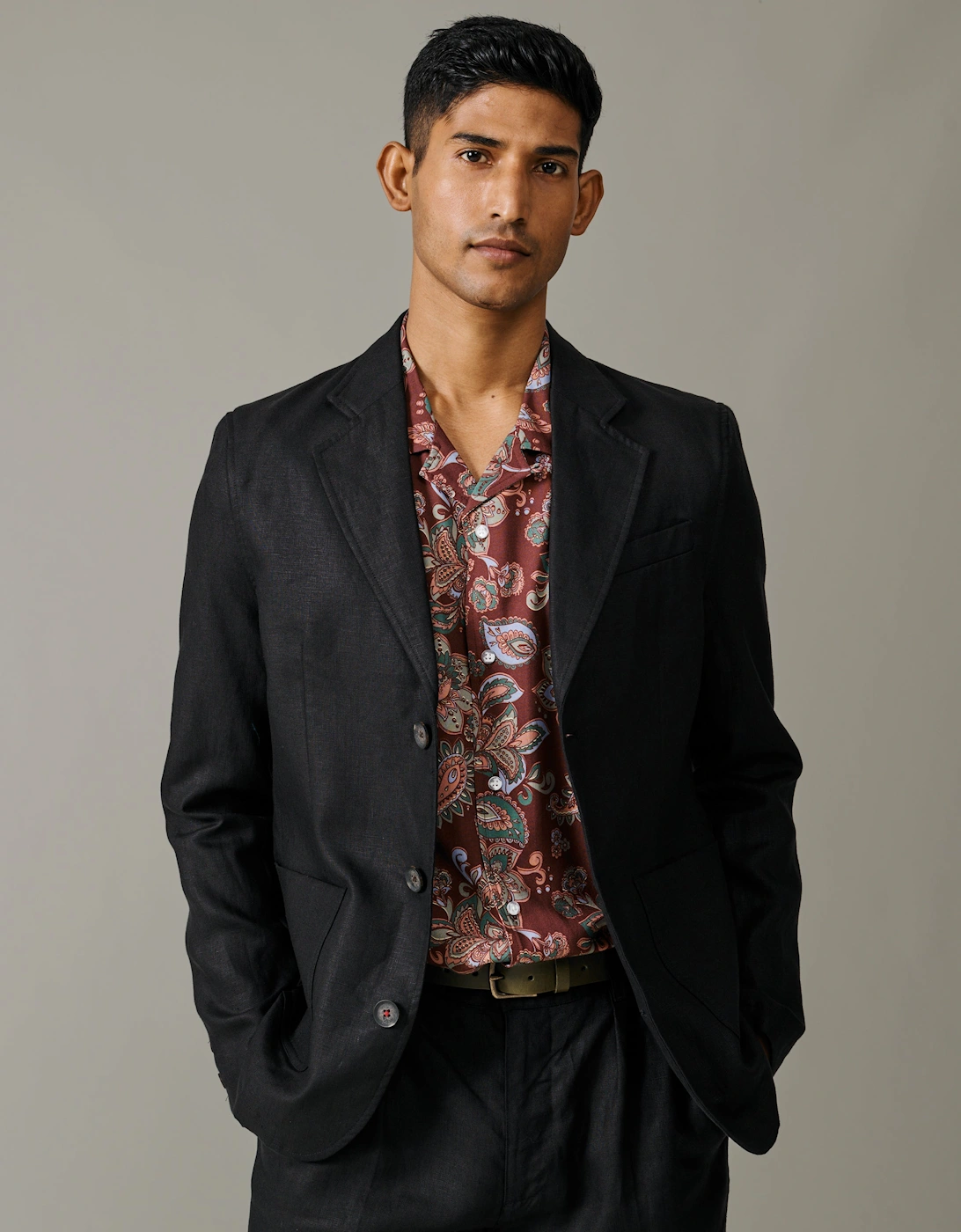 Belvedere Relaxed Linen Jacket