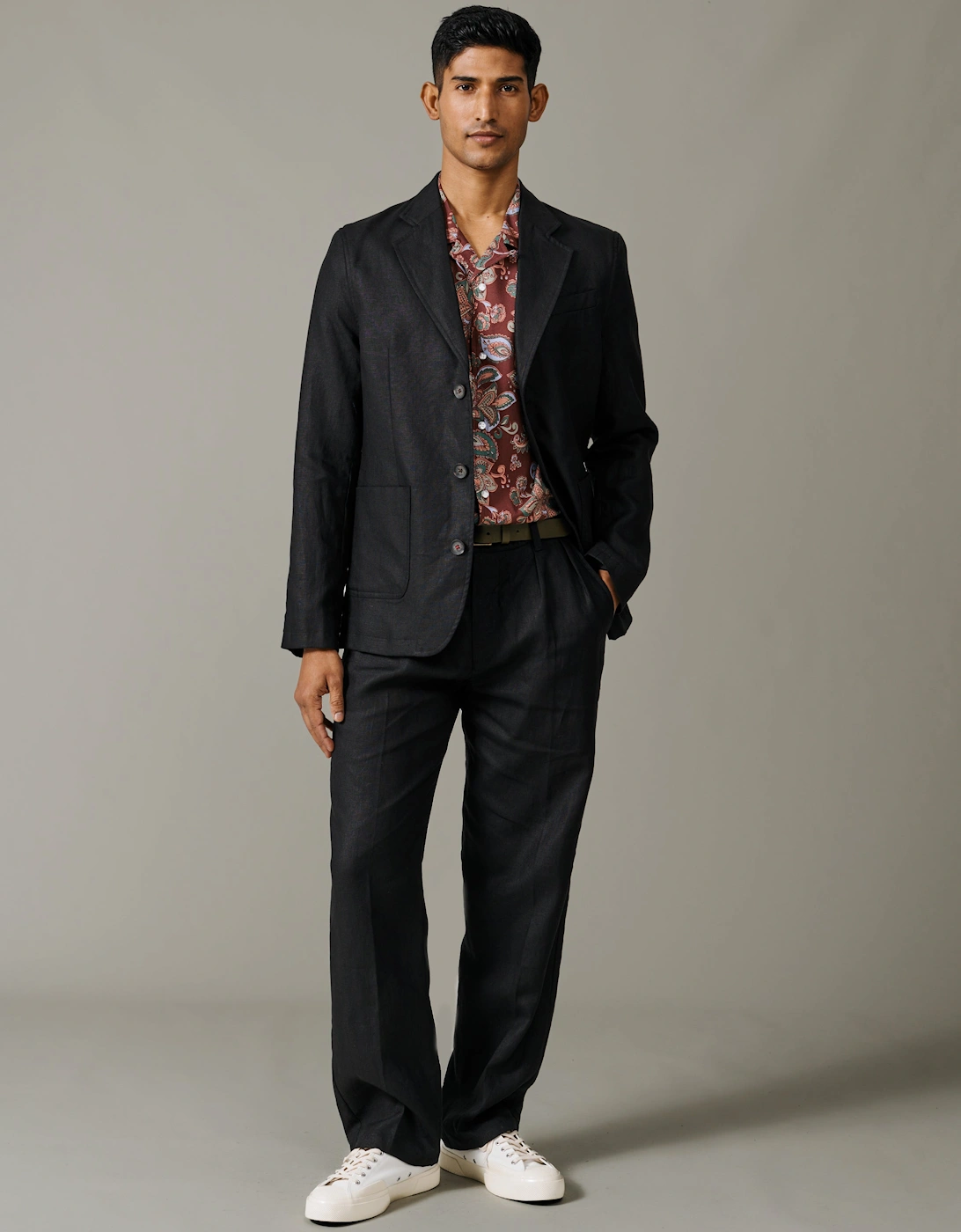 Belvedere Relaxed Linen Jacket