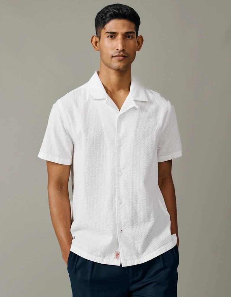 Brambling Seersucker Short Sleeved Shirt