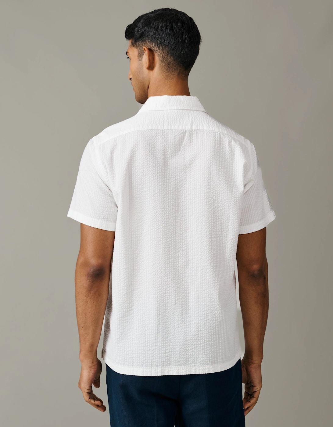 Brambling Seersucker Short Sleeved Shirt