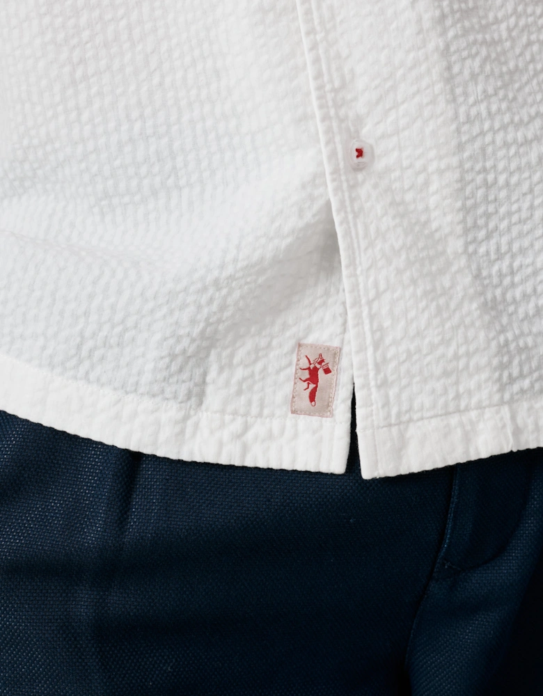 Brambling Seersucker Short Sleeved Shirt