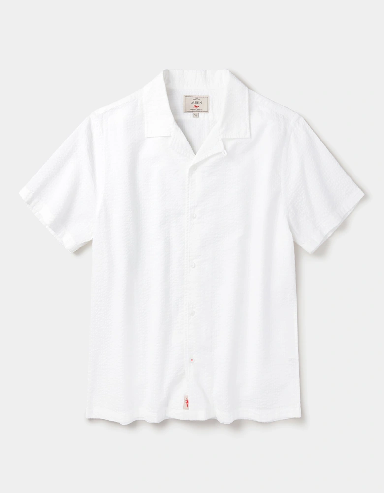 Brambling Seersucker Short Sleeved Shirt