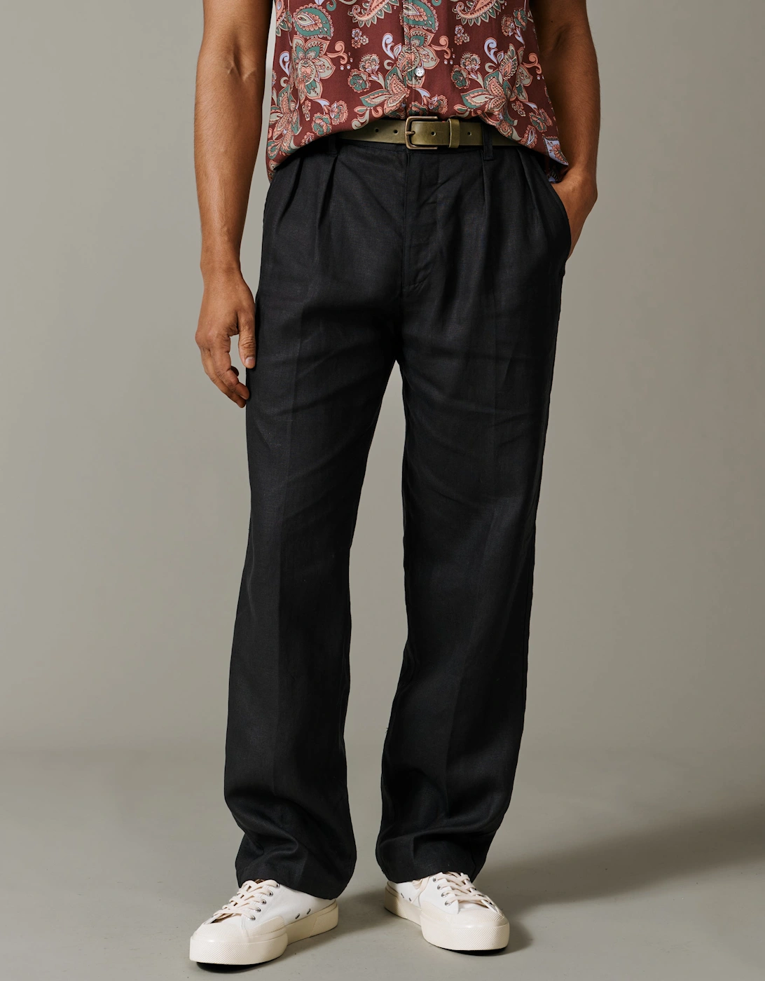 Belvedere Relaxed Linen Trouser