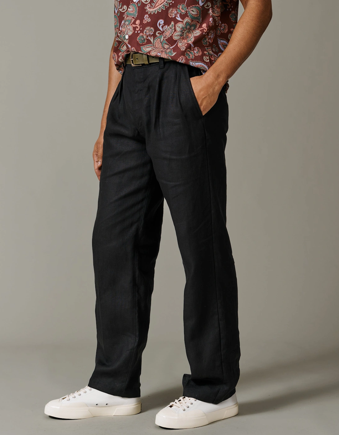 Belvedere Relaxed Linen Trouser