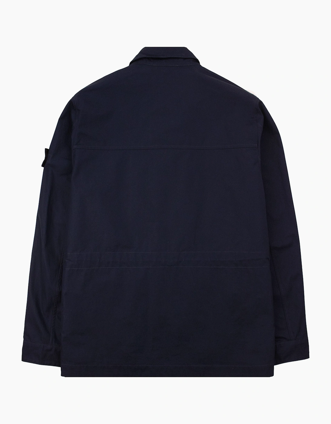 Stone Island 4100035 Ghost Piece Windproof Breathable Field Jacket Navy V0020