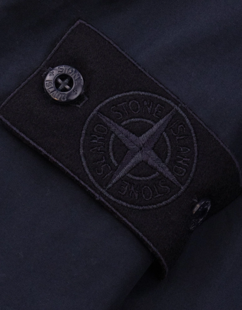 Stone Island 4100035 Ghost Piece Windproof Breathable Field Jacket Navy V0020