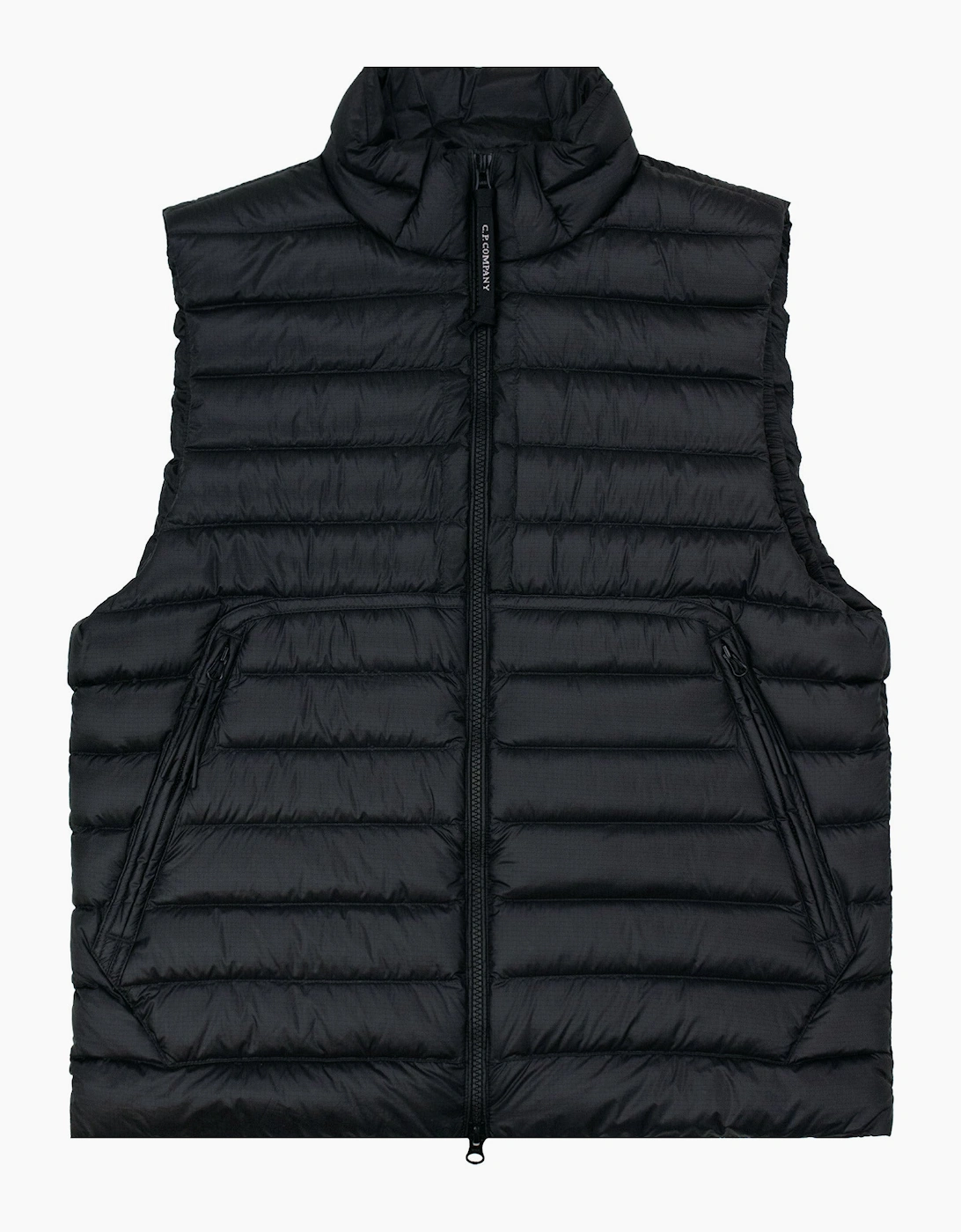 Cp Company D.D. Shell Down Lens Gilet Black 999