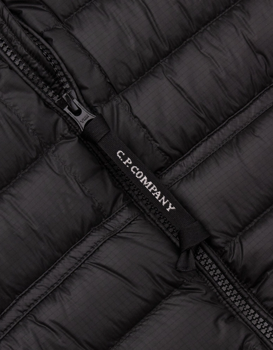 Cp Company D.D. Shell Down Lens Gilet Black 999