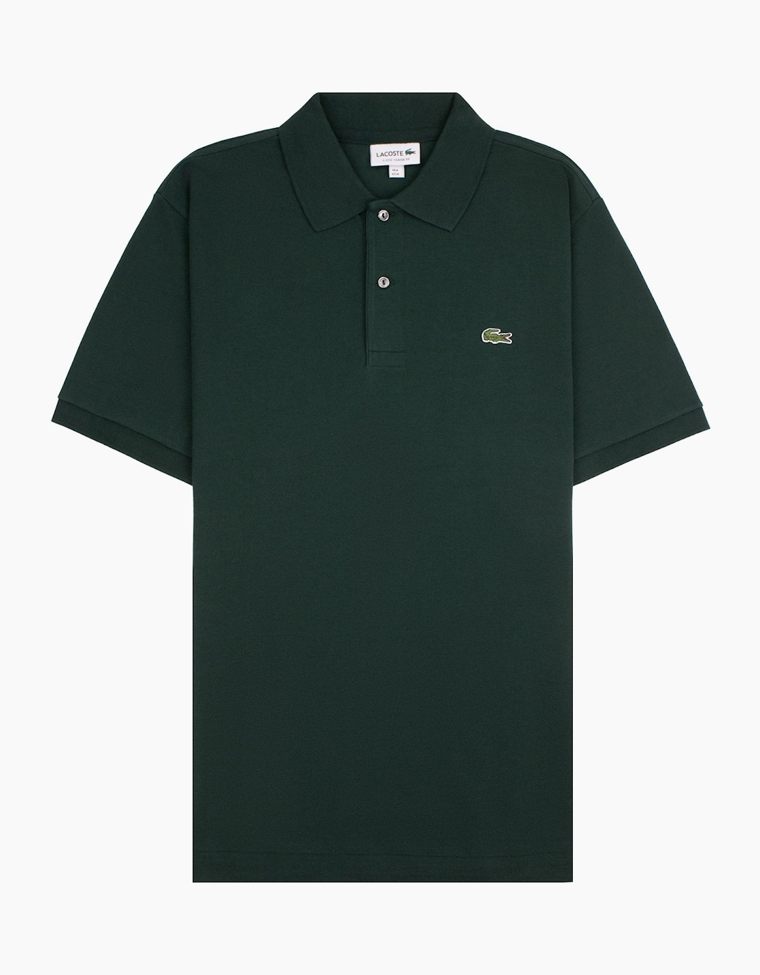 Lacoste Men's Lacoste Classic Fit Original Polo Shirt Dark Green - Black
