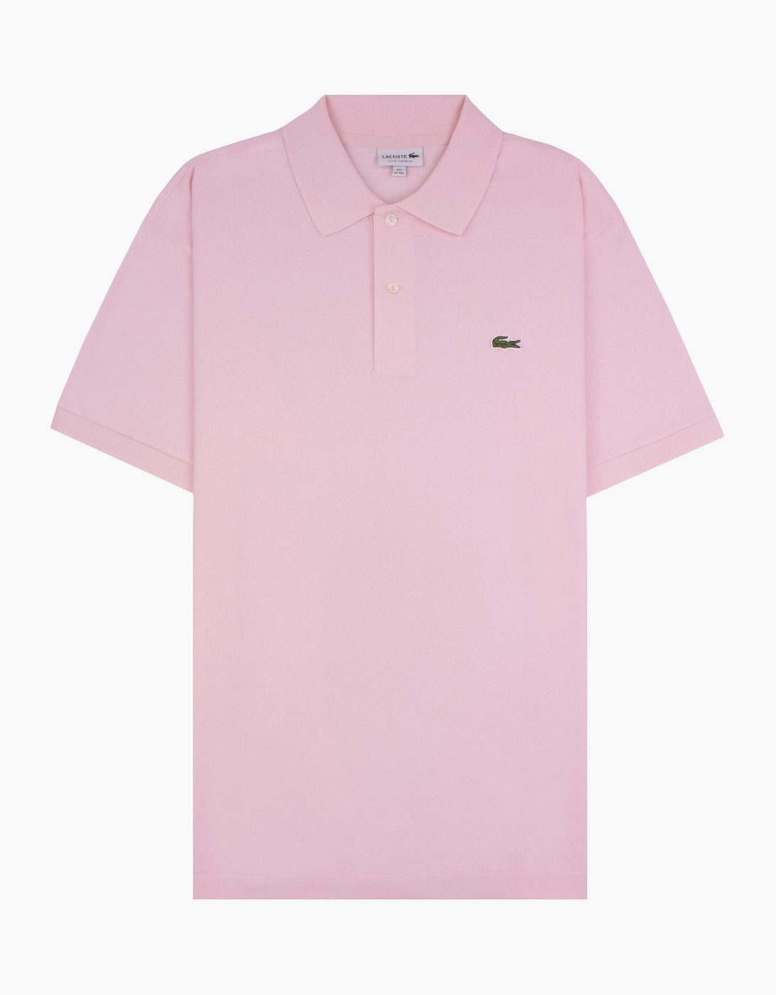 Lacoste Classic Fit L.12.12 Original Polo Shirt Light Pink
