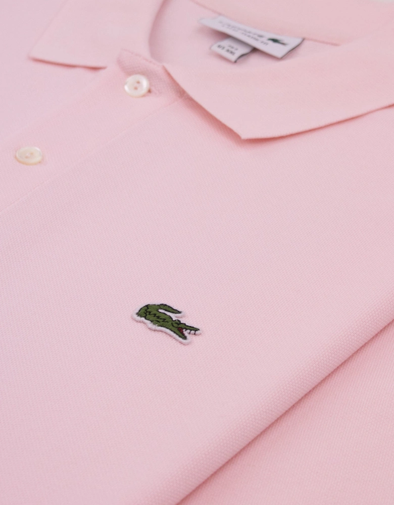 Lacoste Classic Fit L.12.12 Original Polo Shirt Light Pink