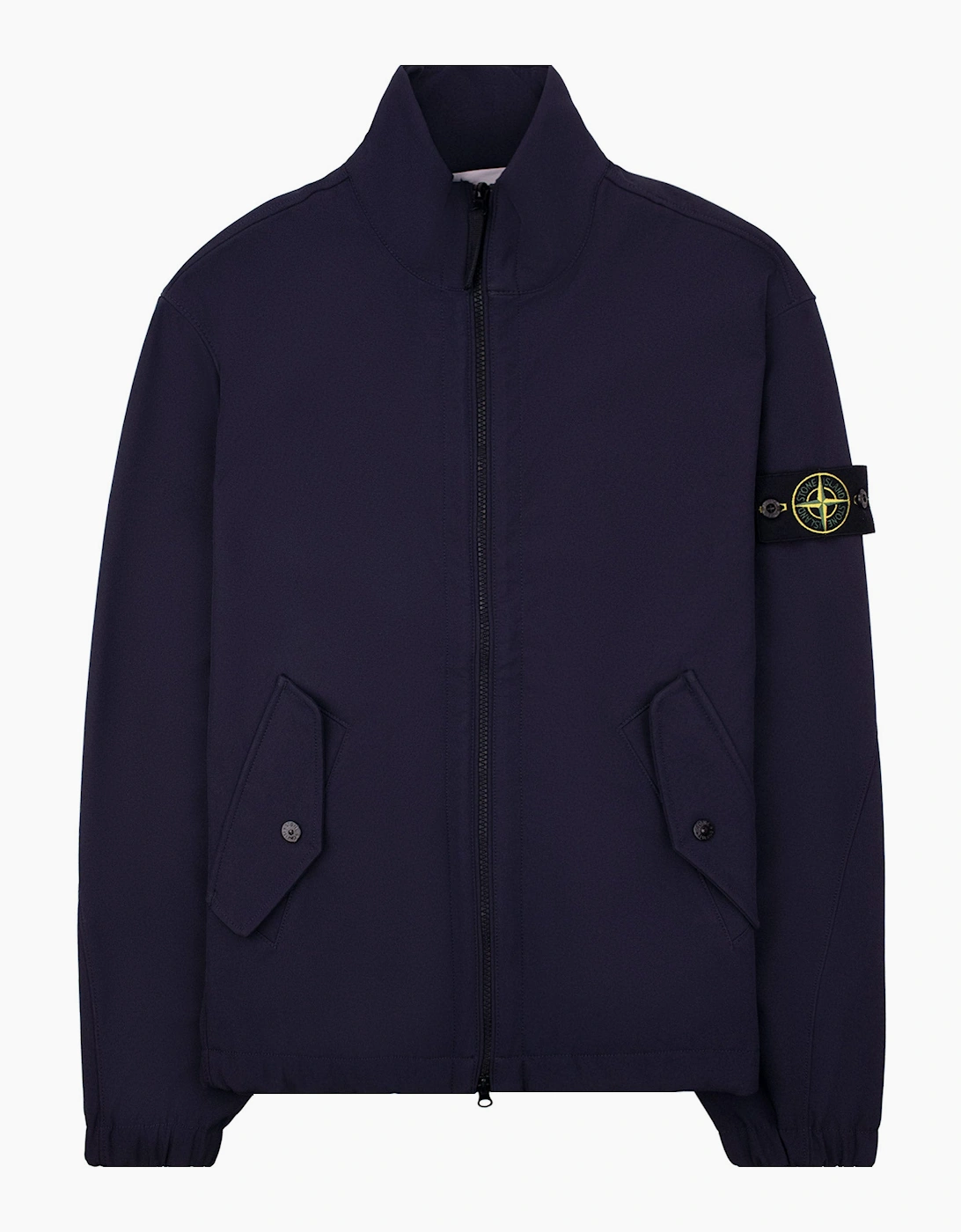 Stone Island 4100022 Light Soft Shell Water Wind Resistant Jacket Navy V0020
