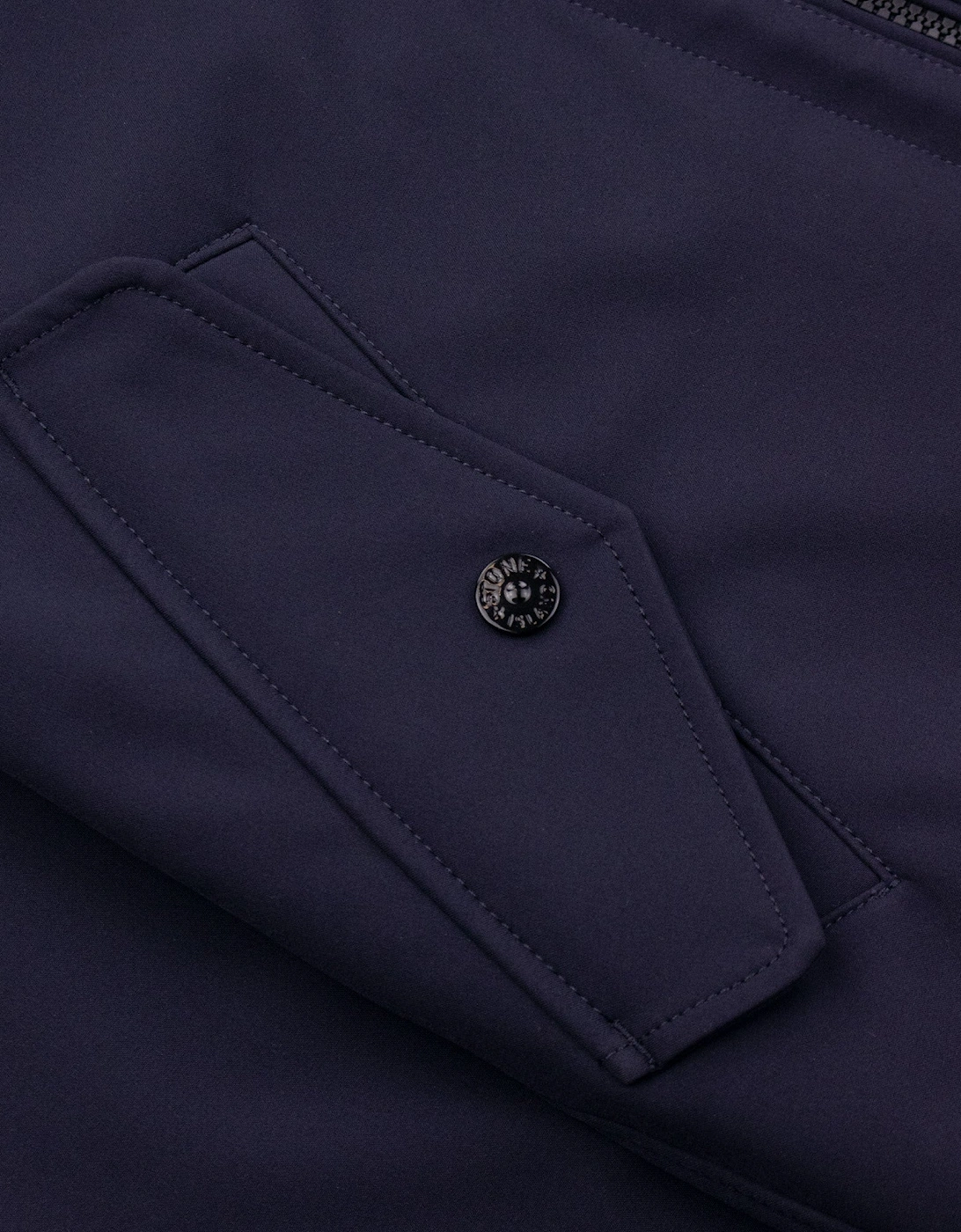 Stone Island 4100022 Light Soft Shell Water Wind Resistant Jacket Navy V0020