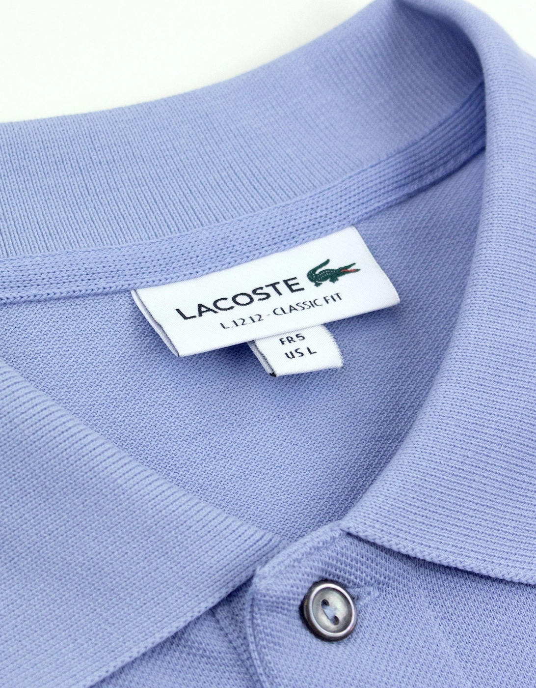 Lacoste Classic Fit L.12.12 Original Polo Shirt Light Blue