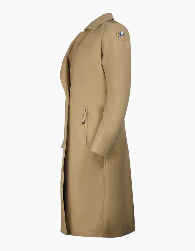 Parajumpers Jill Camel Brown Trench Jacket