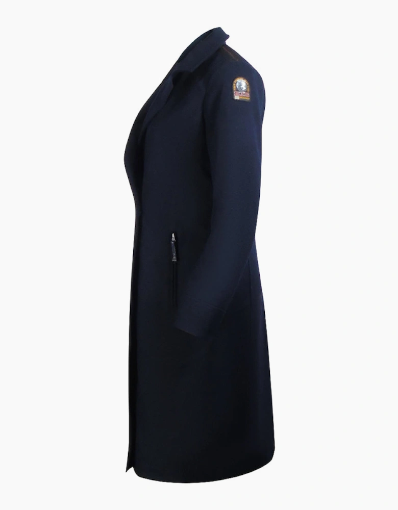 Parajumpers Jill Pencil Dark Navy Blue Trench Jacket