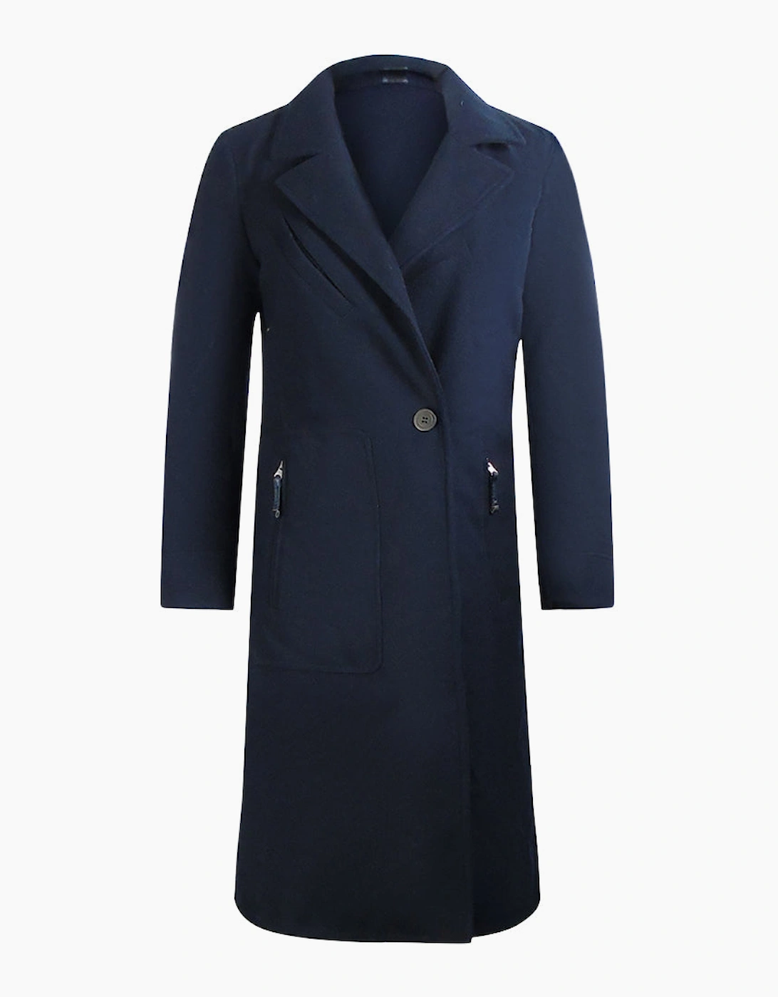 Parajumpers Women's Parajumpers Jill Pencil Dark Navy Blue Trench Jacket