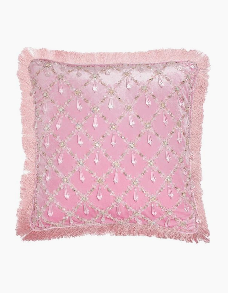 Calliope Cushion in Pink in Stock