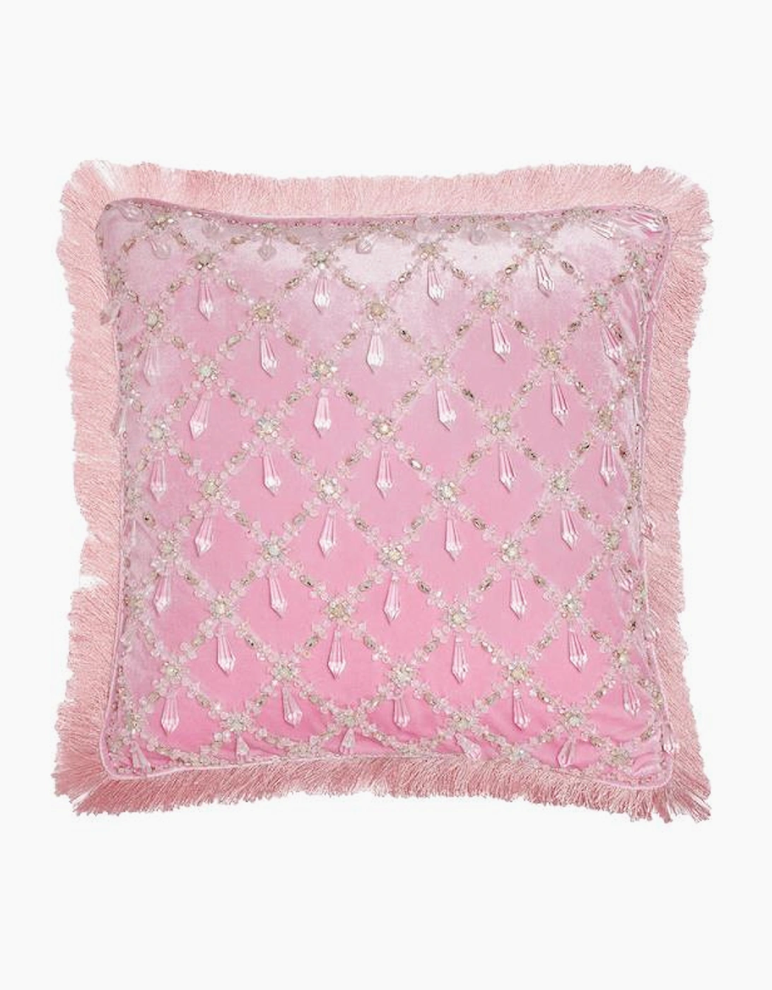 Calliope Cushion in Pink in Stock