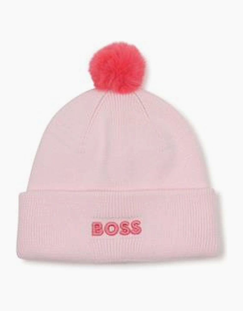 BOSS BABY GIRL PINK PULL ON HAT J53564