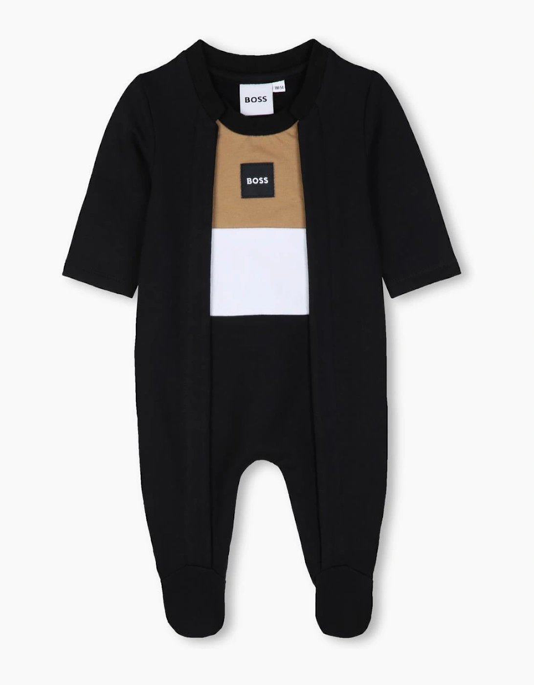 BOSS NB BLACK BABY BOY 3PC SET +GIFT BOX J53292