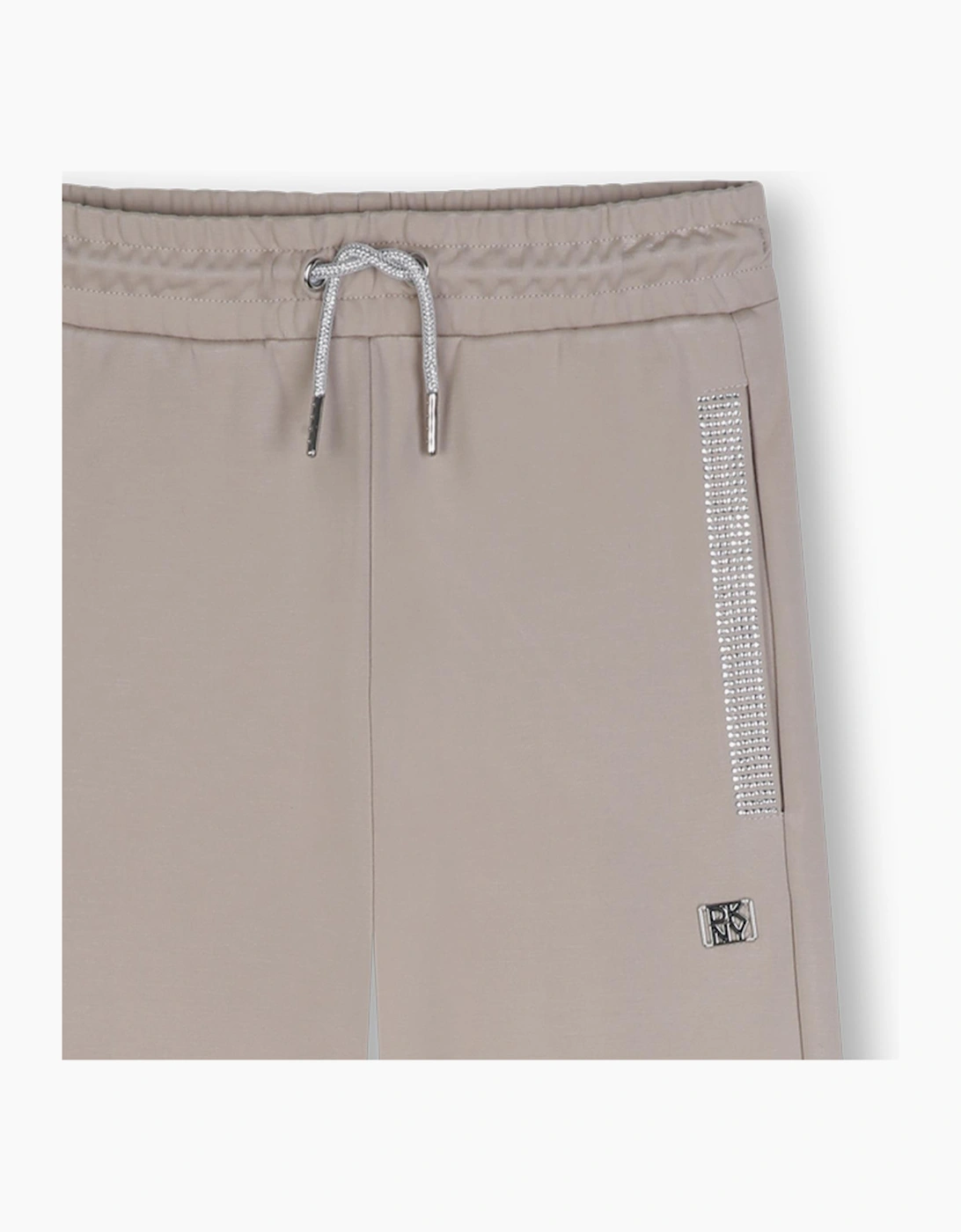 DKNY BEIGE HOODED SWEATSHIRT & TROUSERS SET D62902 D62387