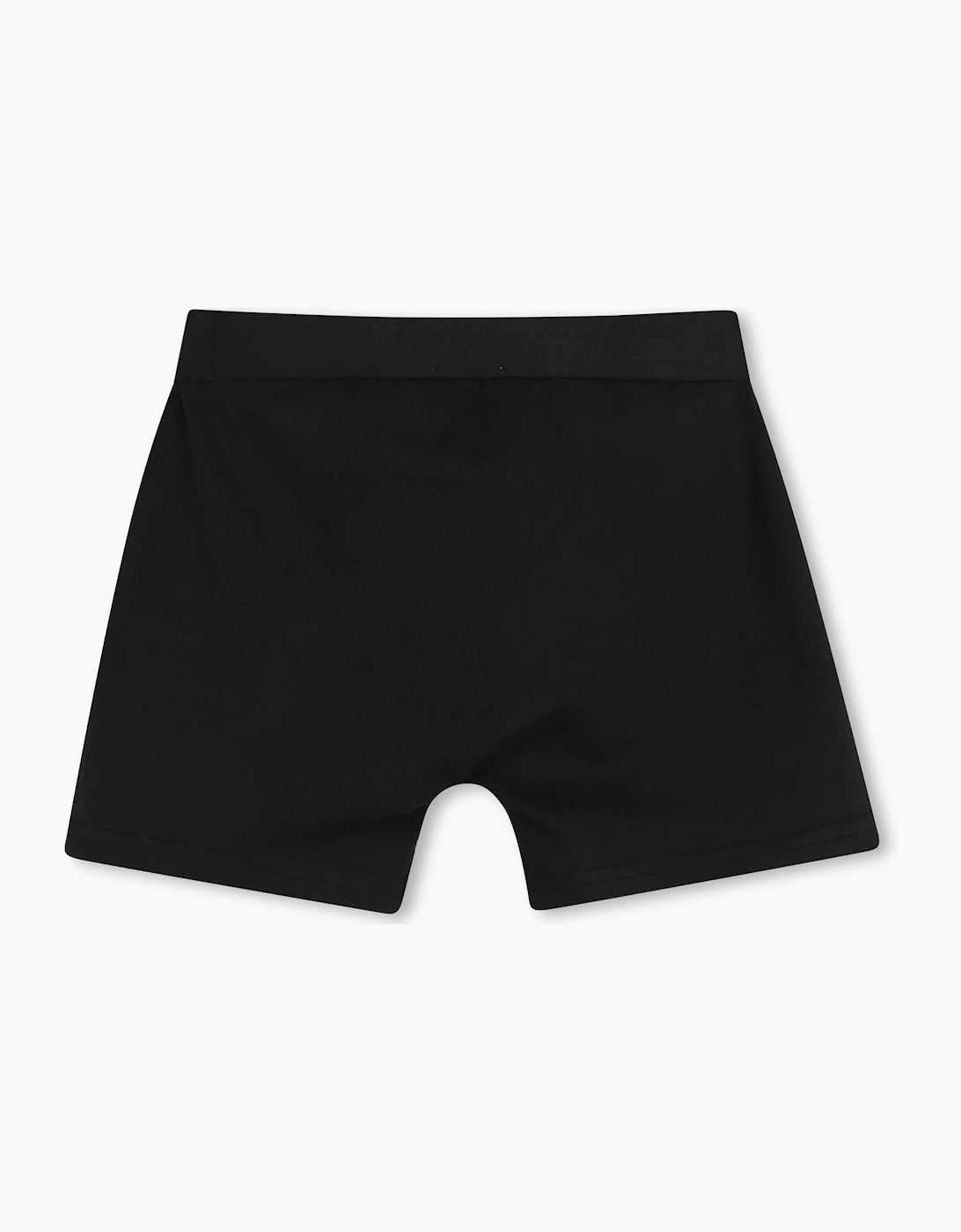 HUGO BOYS BLACK PCK 3 BOXER SHORTS G01348