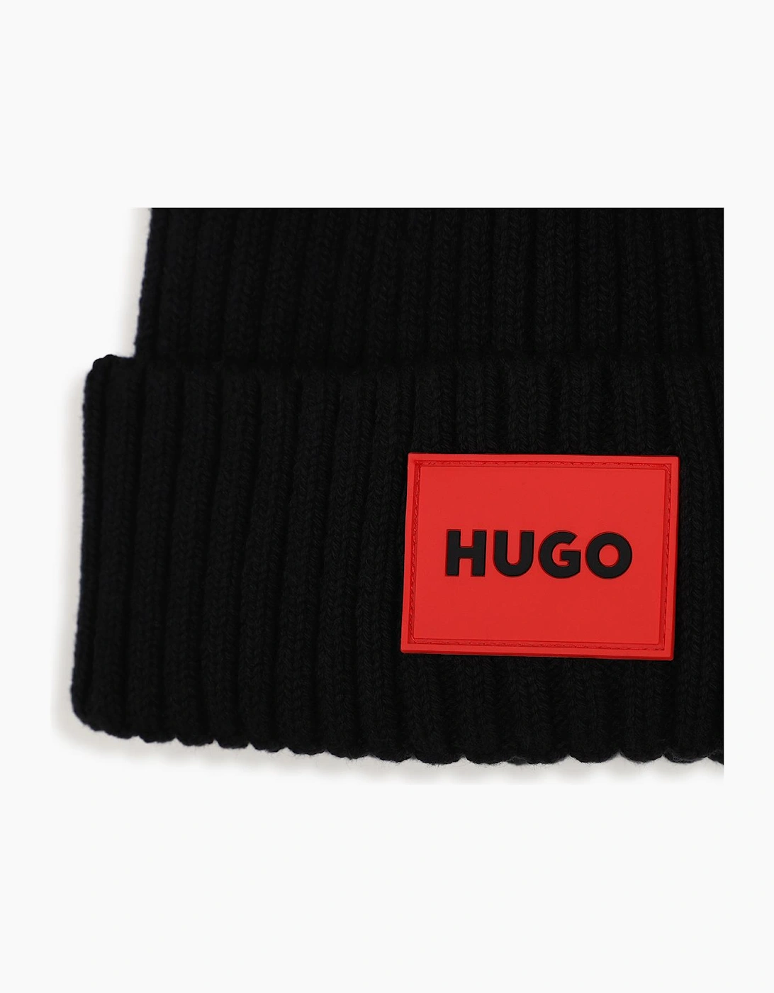 HUGO BOYS BLACK PULL ON HAT G01314