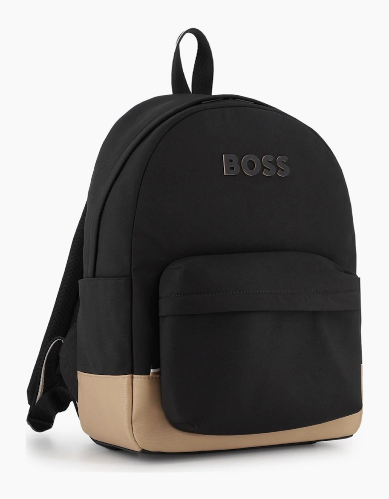 BOSS BOYS BLACK RUCKSACK J53598