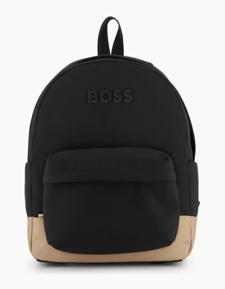 BOSS BOYS BLACK RUCKSACK J53598