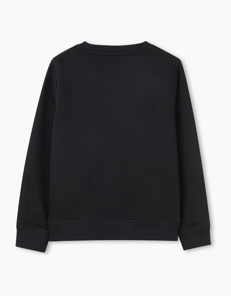 HUGO BOYS BLACK SWEATSHIRT G01184